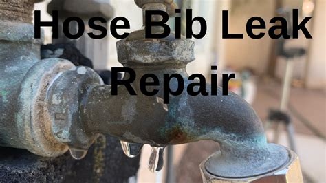 How to Fix a Leaky Hosebib 